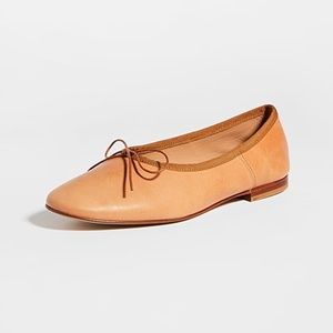 Mansur Gavriel Dream Ballerina Flats - Cammello - 38 - NIB